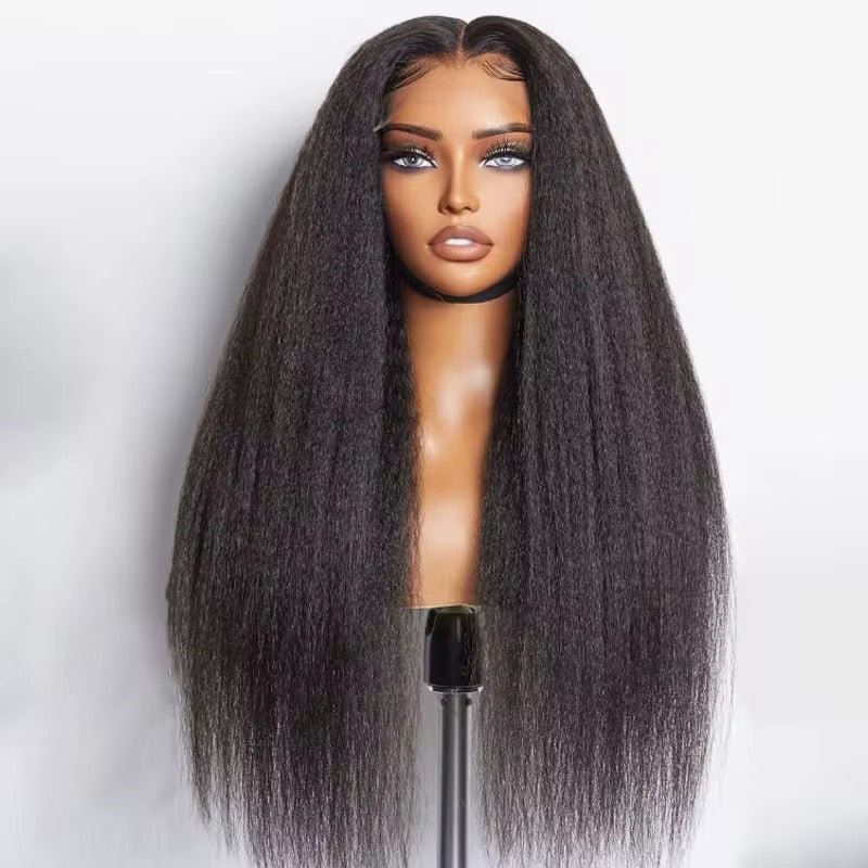 HD Kinky Straight Wig U Part or 360