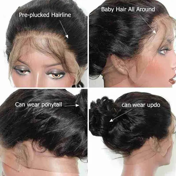 HD Loose Wave Wig U Part or 360 unit