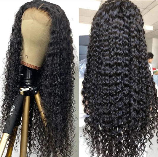 HD Kinky Curly Wig 5x5 or 7x7